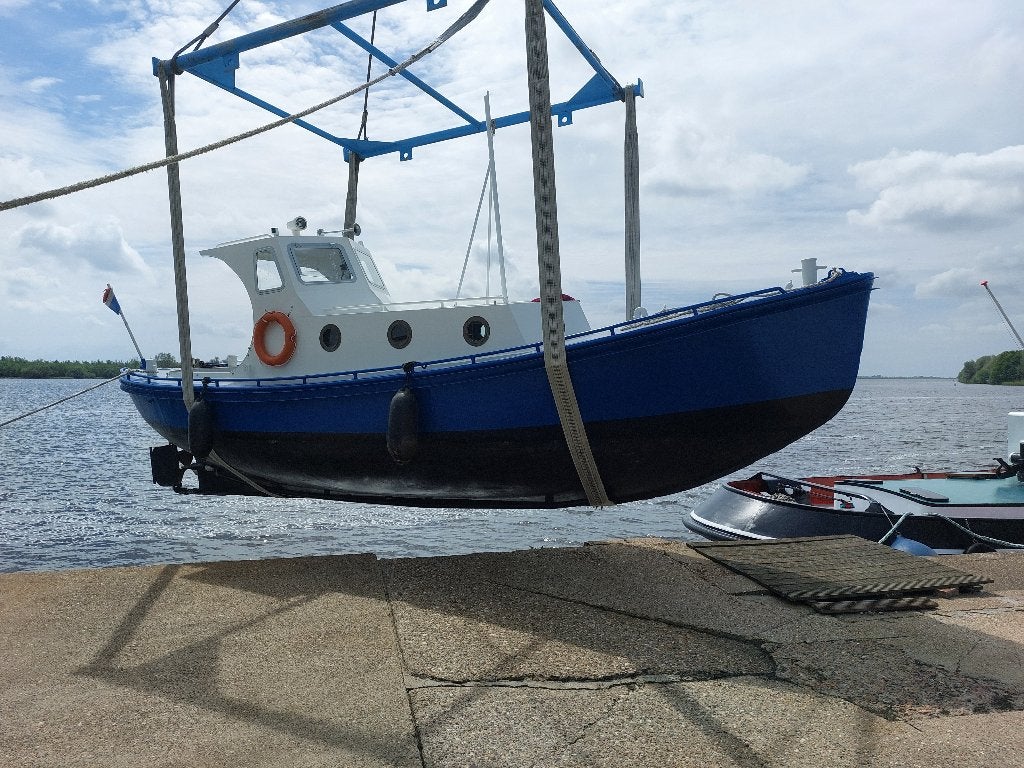 loodsboot 9meter, Watersport en Boten, Motorboten en Motorjachten, 9 m, Binnenboordmotor, Diesel, 55 pk