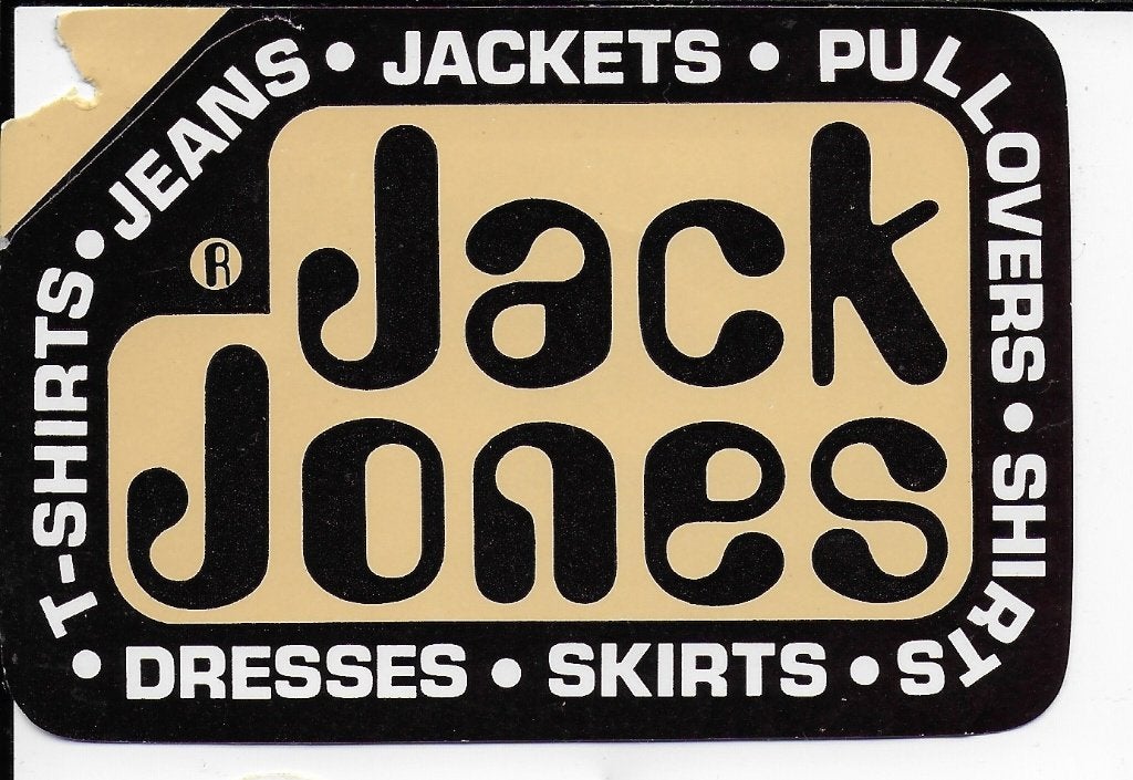 So97 sticker jack jones jeans en jackets, Verzamelen, Ophalen of Verzenden, Zo goed als nieuw, Bedrijf of Vereniging
