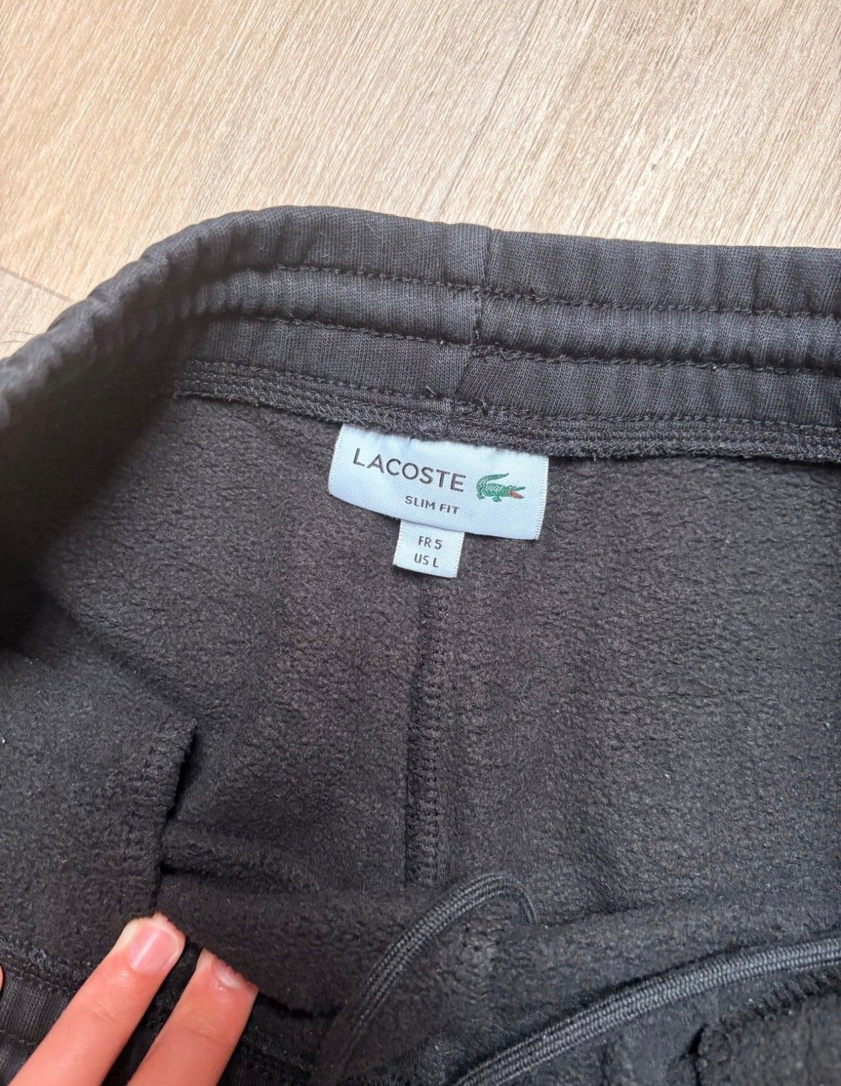 Lacoste trainingspak (origineel), Ophalen of Verzenden, Zo goed als nieuw, Zwart, W36 - W38 (confectie 52/54)