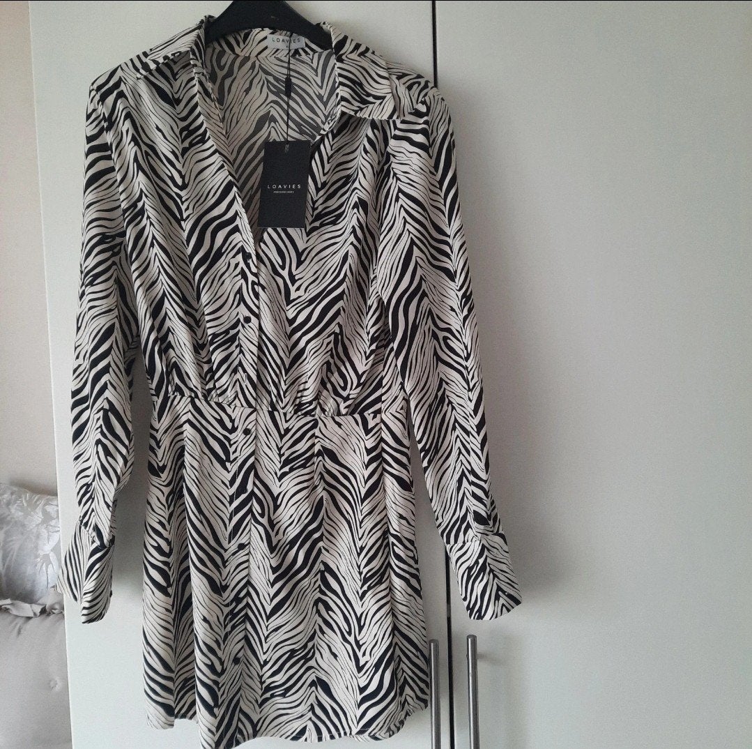 Mooi jurkje  Loavies XS, Wit, Nieuw, Ophalen of Verzenden, Loavies