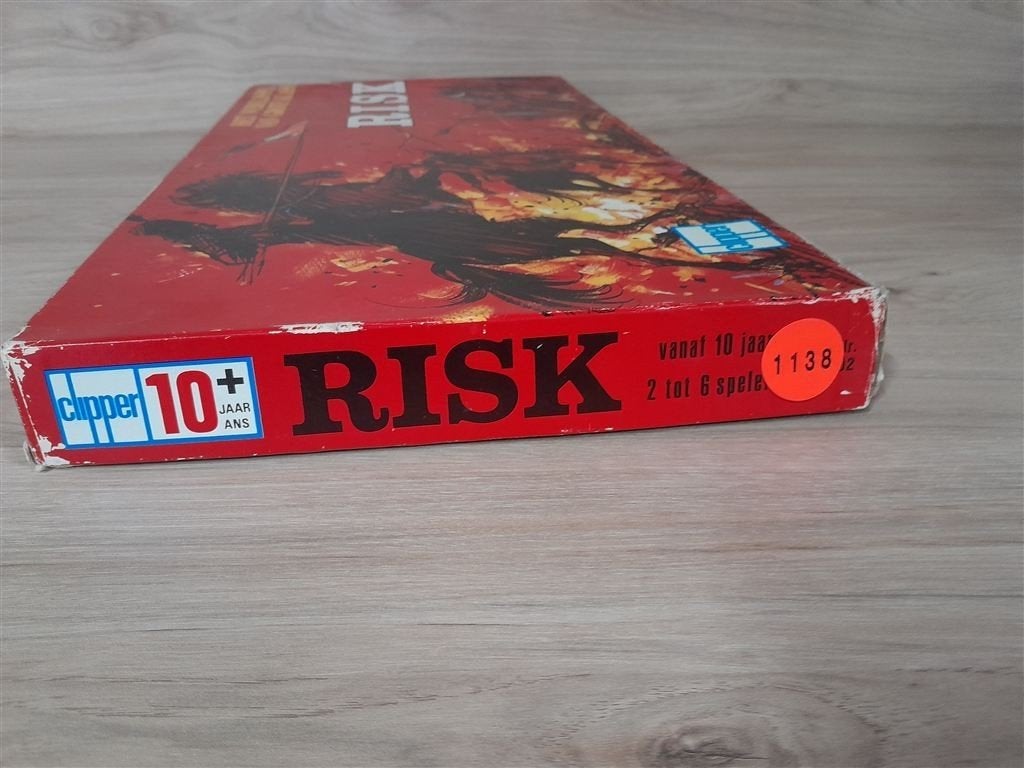 risk rode doos clipper [s1138], Hobby en Vrije tijd, Gezelschapsspellen | Bordspellen, Verzenden, Zo goed als nieuw