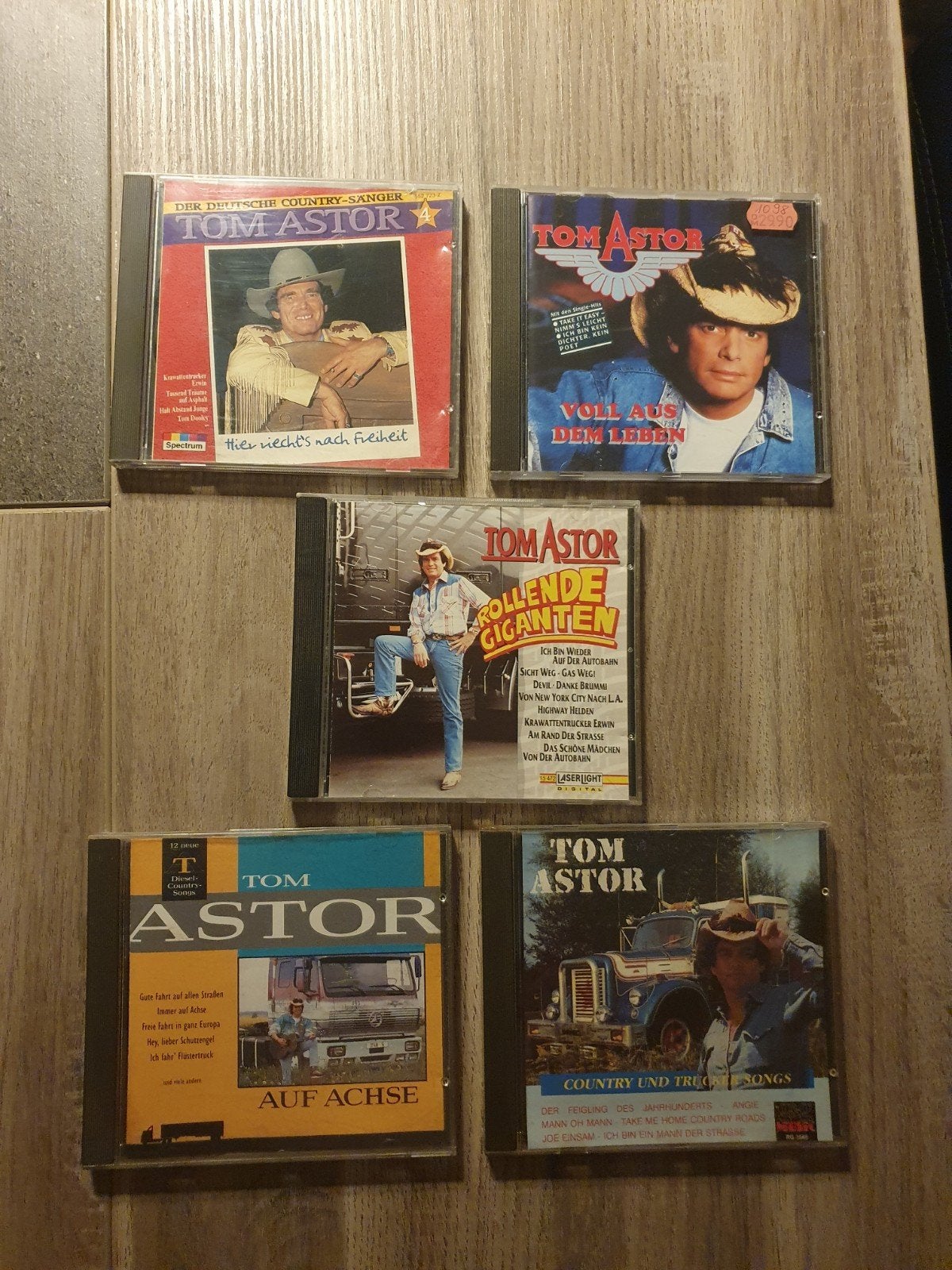 5x cd tom astor, Ophalen of Verzenden, Zo goed als nieuw