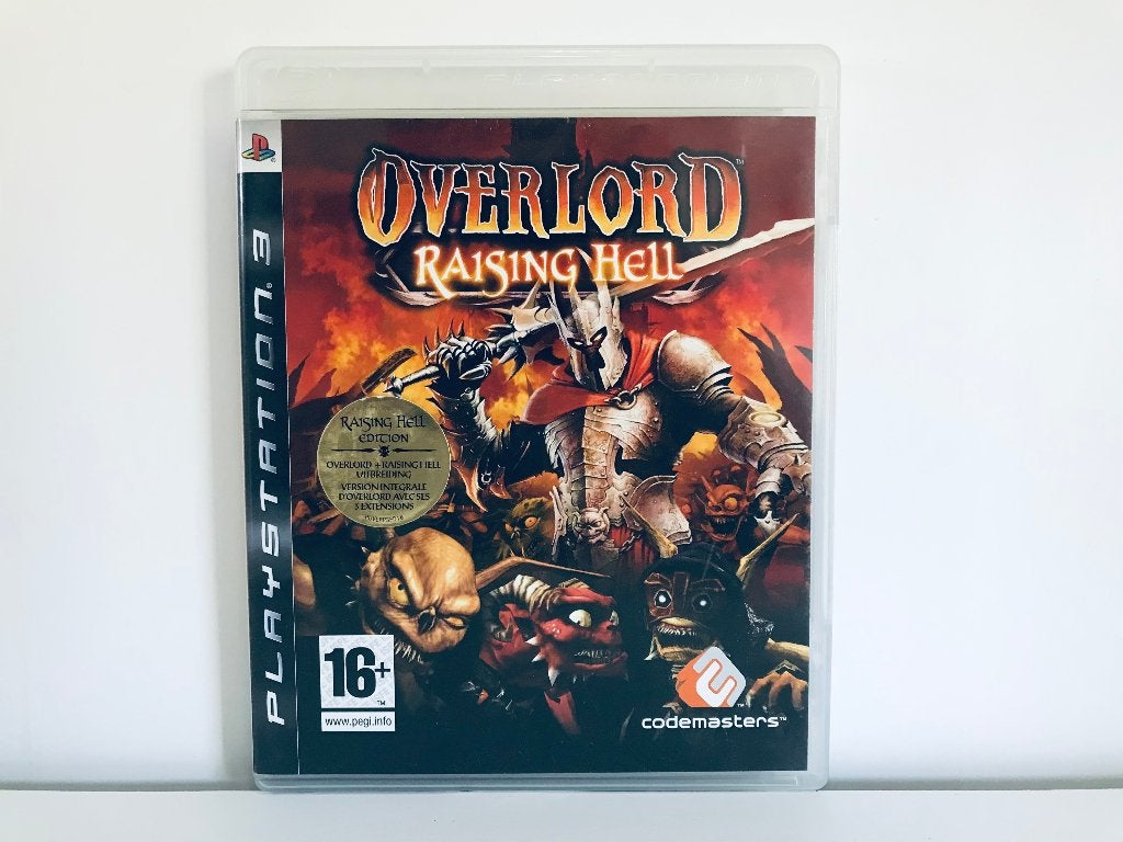 PS3 - Overlord Raising Hell + Map, Spelcomputers en Games, Games | Sony PlayStation 3, Ophalen of Verzenden, Zo goed als nieuw