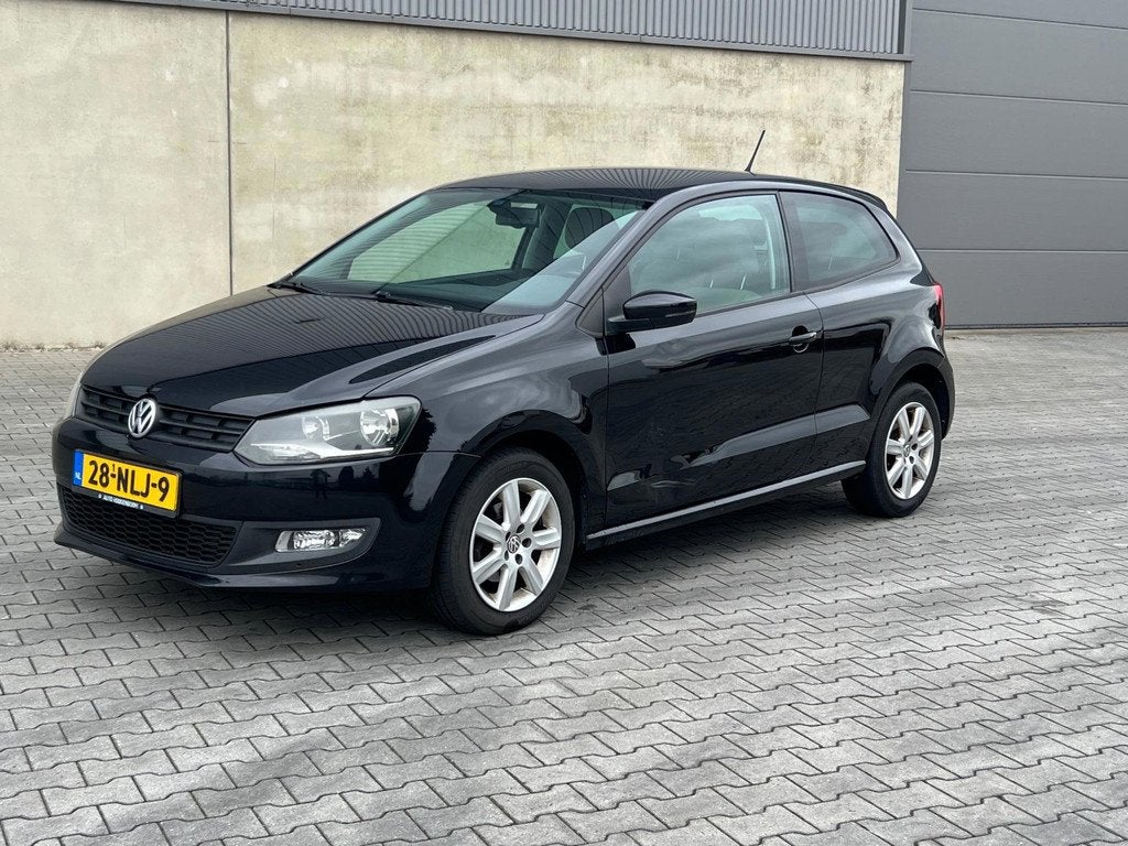 Volkswagen Polo 1.6 TDI Highline AIRCO+GROOT NAVIGATIE+CRUIS, Voorwielaandrijving, Euro 5, Stof, Gebruikt