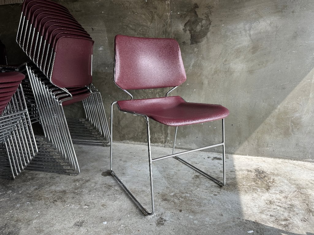 32x Matrix stoelen – Thomas Tolleson voor Krueger – 70s, Ophalen, -, -, Zo goed als nieuw
