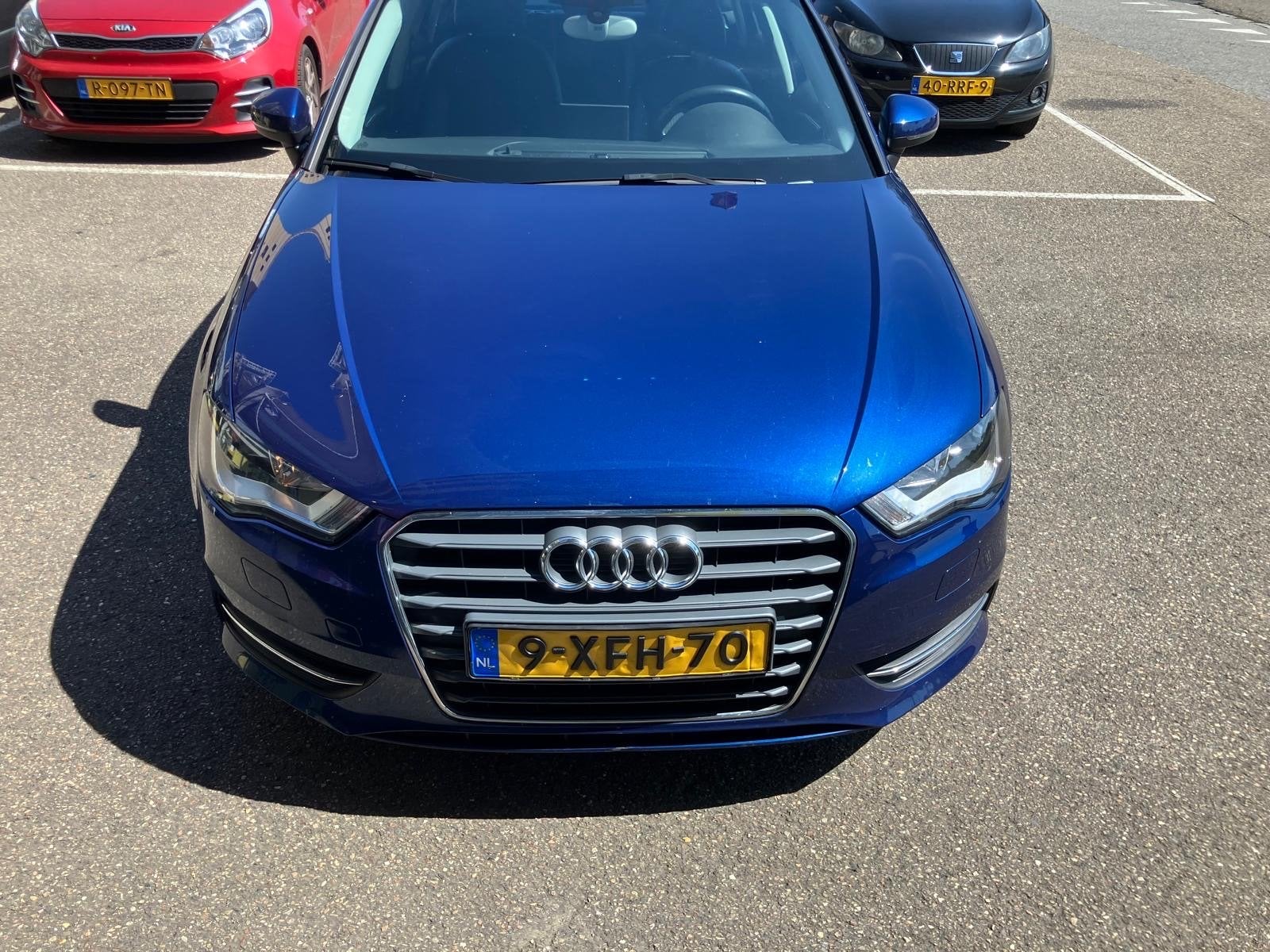 Audi A3 1.4TFSI G-tron 81KW SB S-tro 2014 Blauw, Auto's, 4 cilinders, Blauw, Overige brandstoffen, Origineel Nederlands