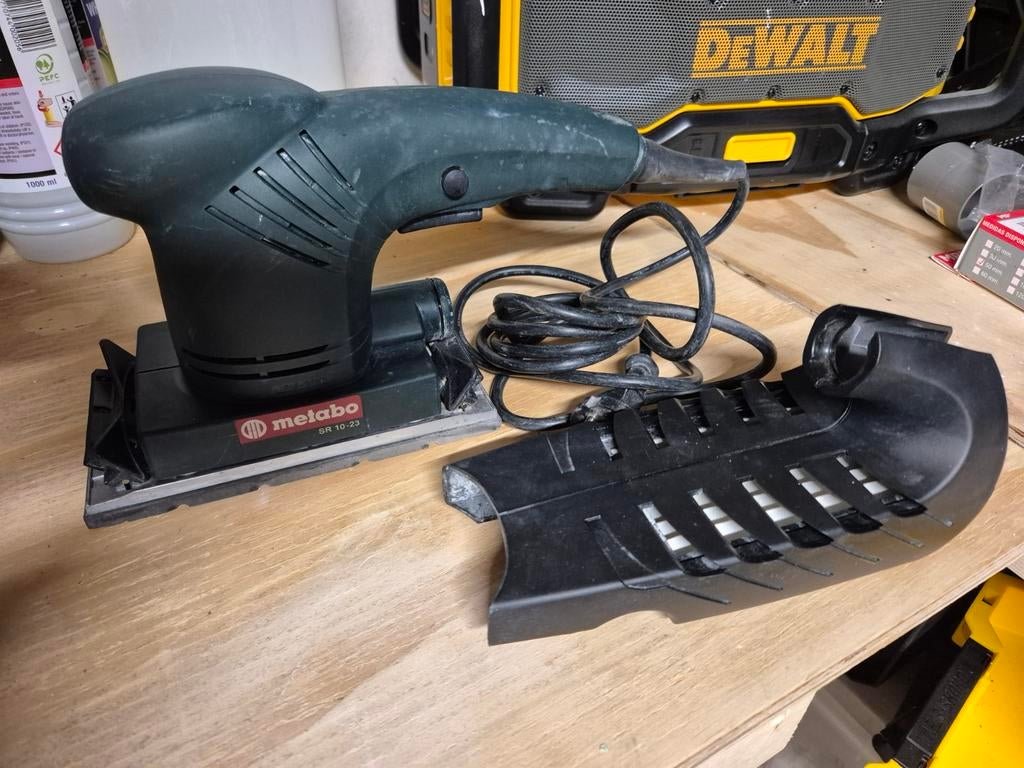 Metabo SR 10-23 vlakschuurmachine, Ophalen of Verzenden, Minder dan 600 watt, Vlakschuurmachine