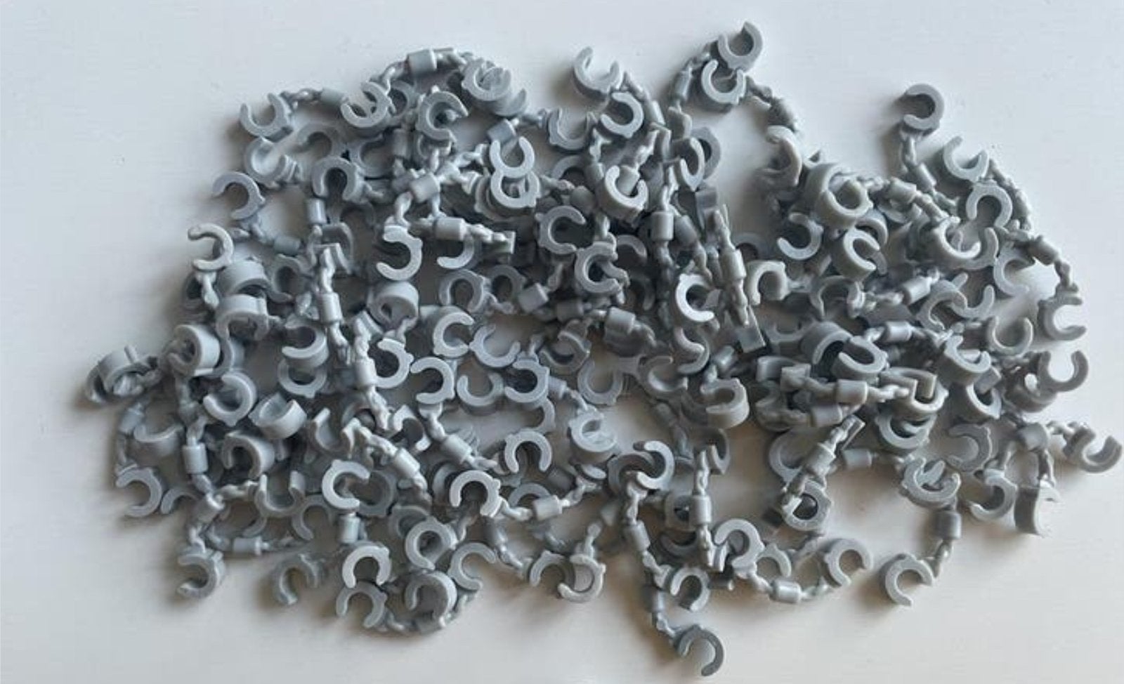 Lego handboeien licht grijs, Ophalen of Verzenden, Zo goed als nieuw, Accessoire, Lego