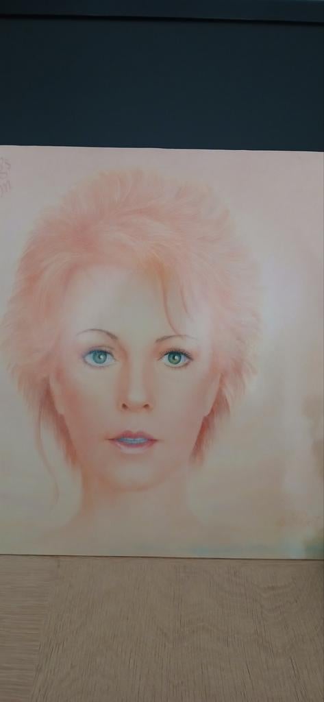 Frida Something's Going On LP Vinyl 1982 ABBA Agnetha, Gebruikt, Originele persing, 1980 - 1989, Ophalen of Verzenden