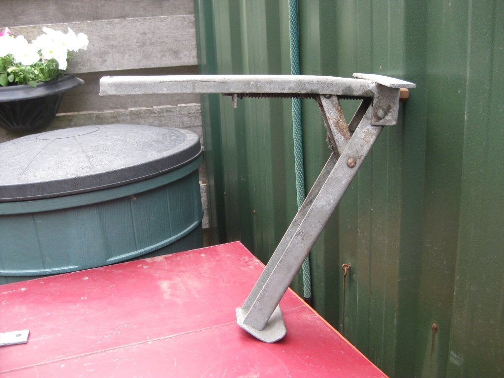 steunpoten voor aanhangwagen  caravan of vouwwagen., Ophalen, Gebruikt