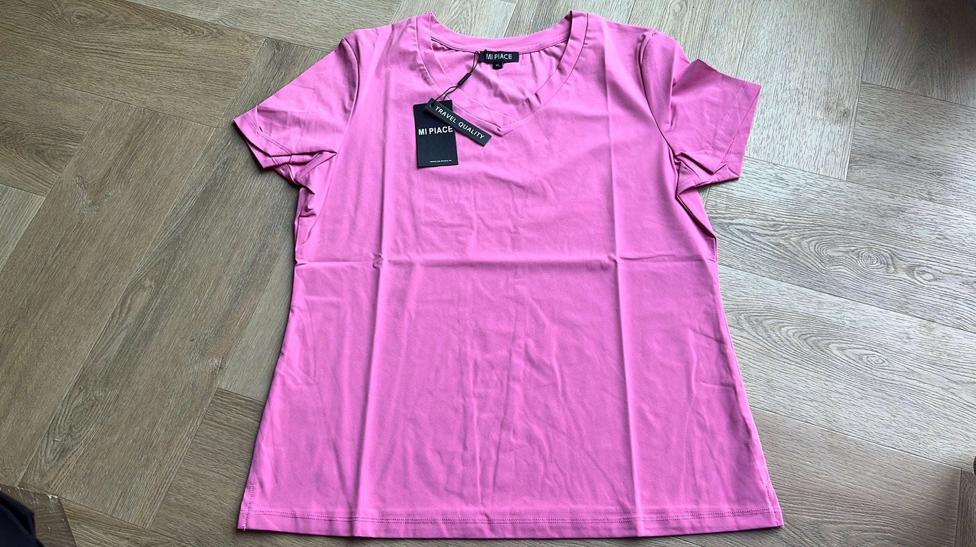 Dames shirt maat XL Mi Piace, Kleding | Dames, Maat 46/48 (XL) of groter, Nieuw, Ophalen of Verzenden, Korte mouw
