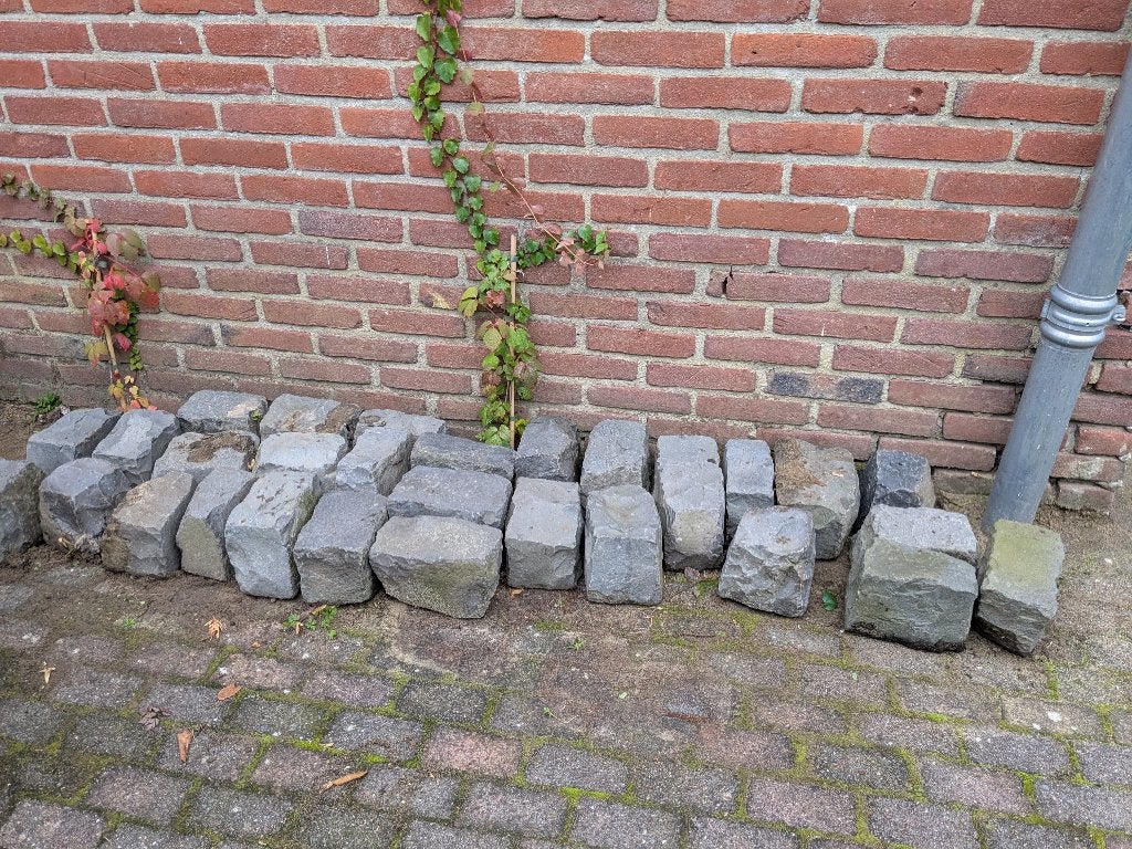 Stenen, Tuin en Terras, Ophalen, Gebruikt, Overige materialen, Klinkers