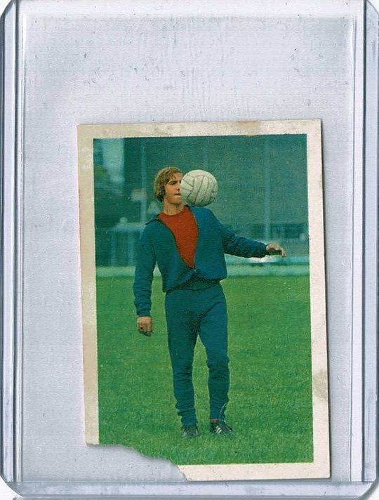 1970 Vanderhout Voetbalsterren #23 Johan Neeskens Rookie, Ophalen of Verzenden, Gebruikt, Ajax, Spelerskaart