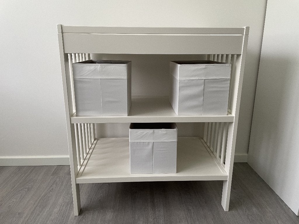 Commode (IKEA - Gulliver) wit, Ophalen, 50 tot 70 cm, Zo goed als nieuw, 75 tot 100 cm