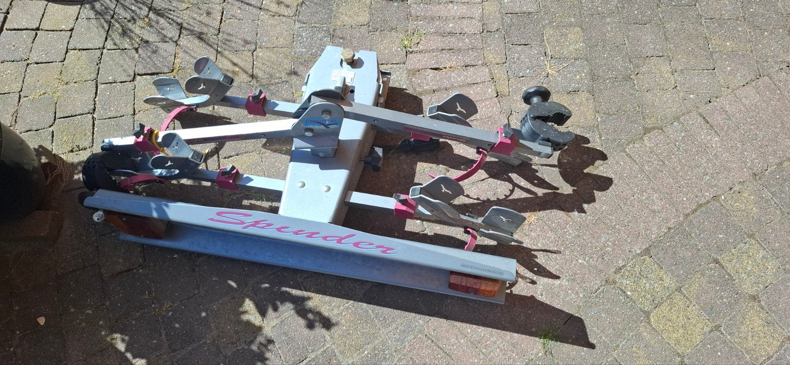 Spinder fietsendrager, 2 fietsen, nooit gebruikt, Auto diversen, Fietsendragers, Ophalen, 2 fietsen, Nieuw, Trekhaakdrager