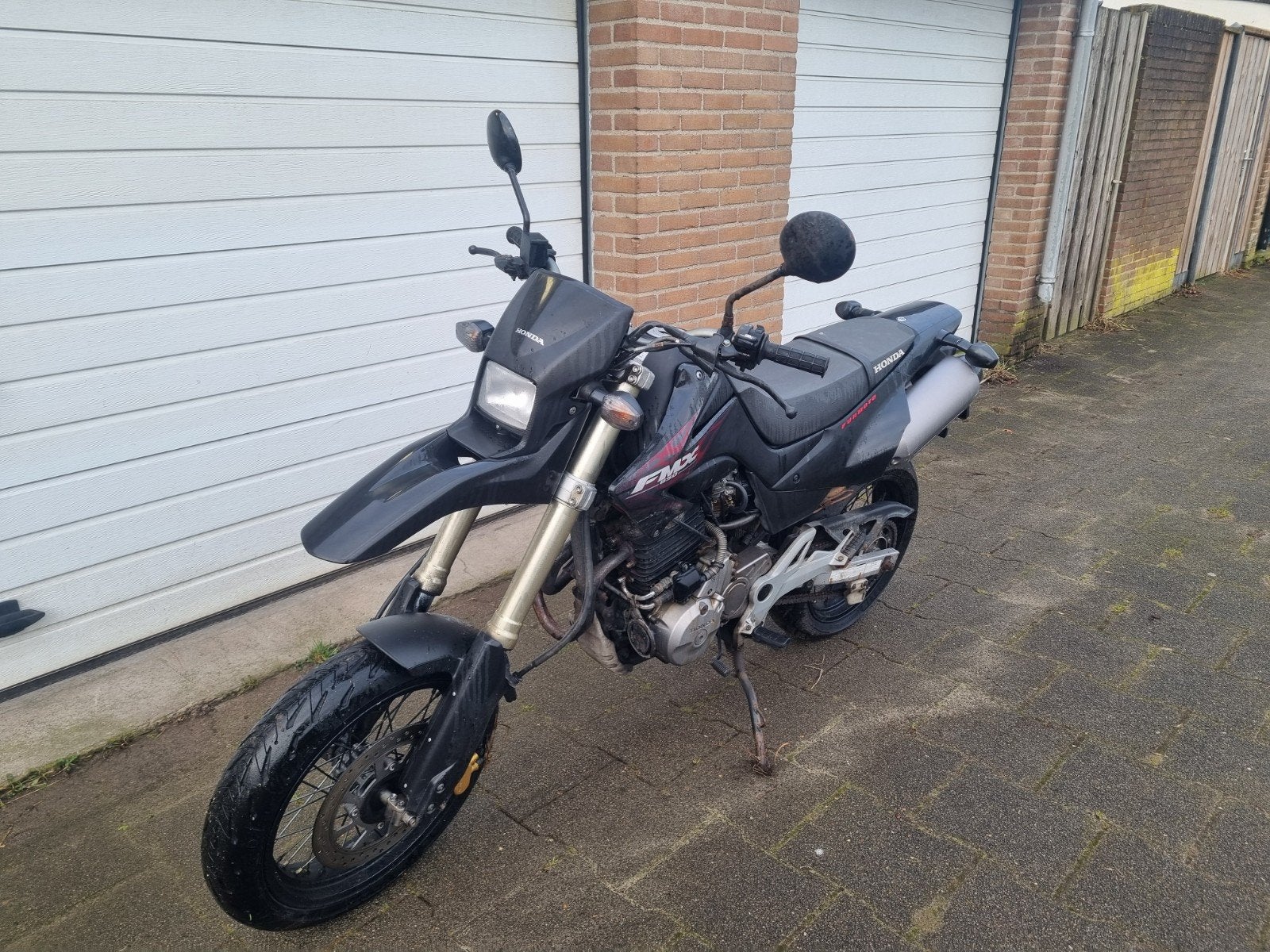 Honda FMX 650, Fietsen en Brommers, Minibikes, Midibikes en Pitbikes, Ophalen, Gebruikt, Overige typen, Schijfrem