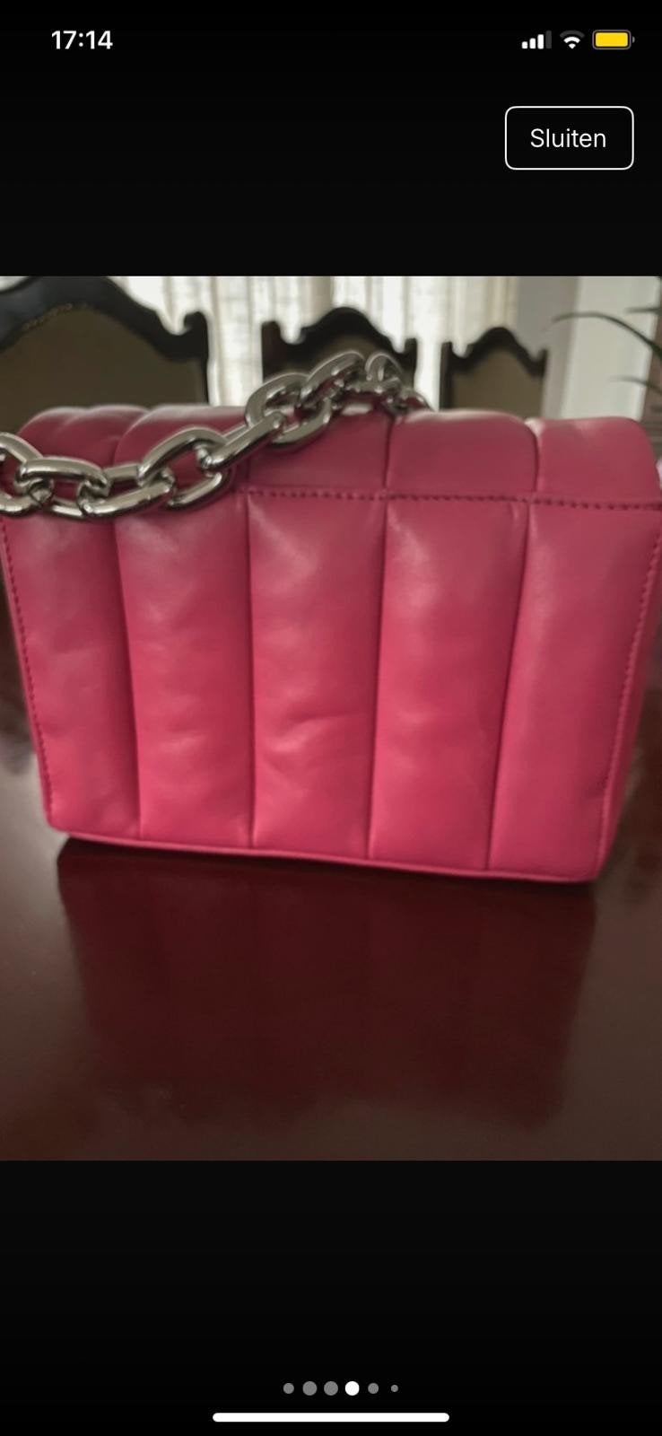 Stand Studio Tas, Ophalen, Nieuw, Roze, Met slot