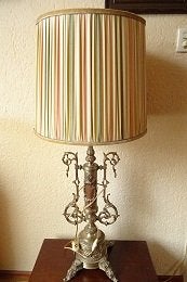 Tinnen lamp h = 110, Antiek en Kunst, Antiek | Lampen, Ophalen