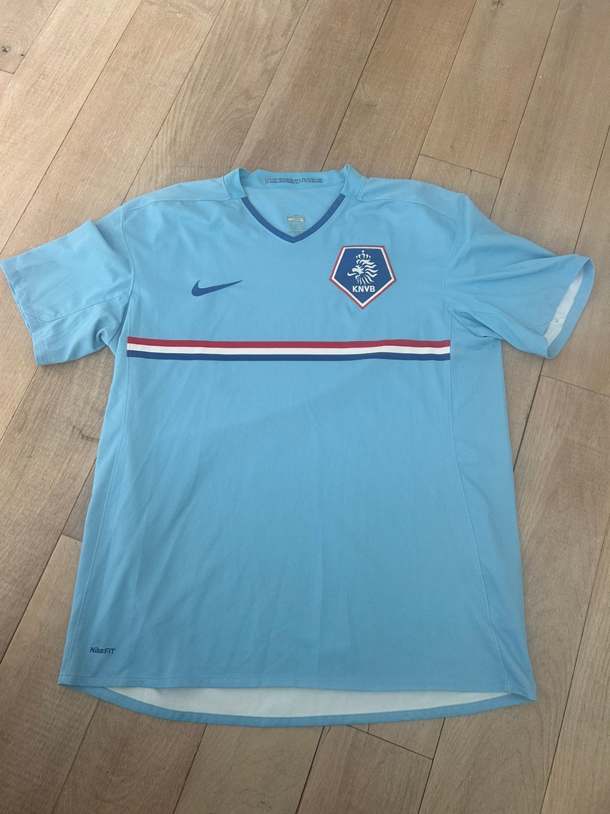 Vintage Nederlands elftal shirt uitshirt L, Maat L, Ophalen of Verzenden, Gebruikt, Shirt