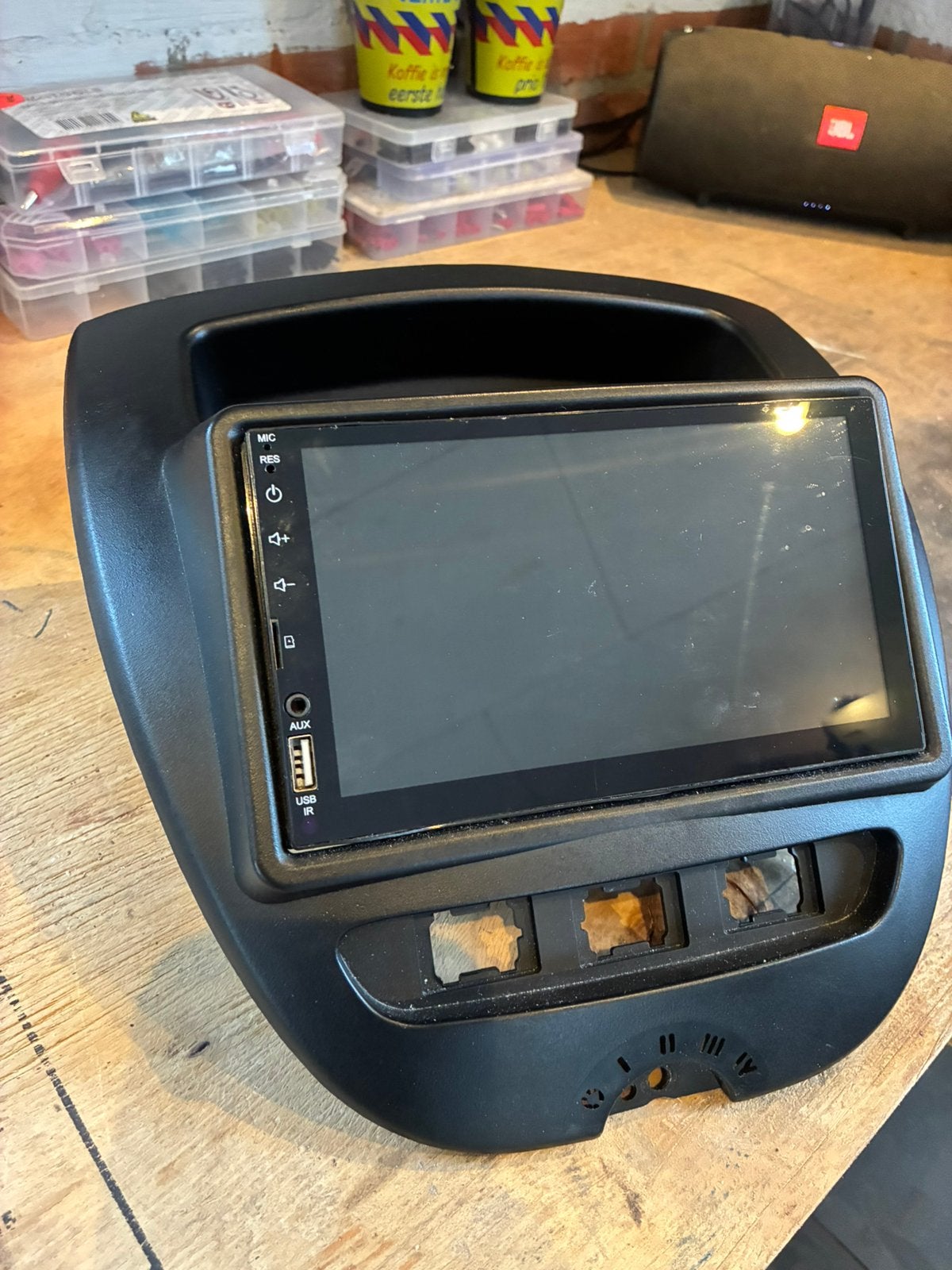 Radio Aygo/C1/107 Carplay, Ophalen of Verzenden, Gebruikt