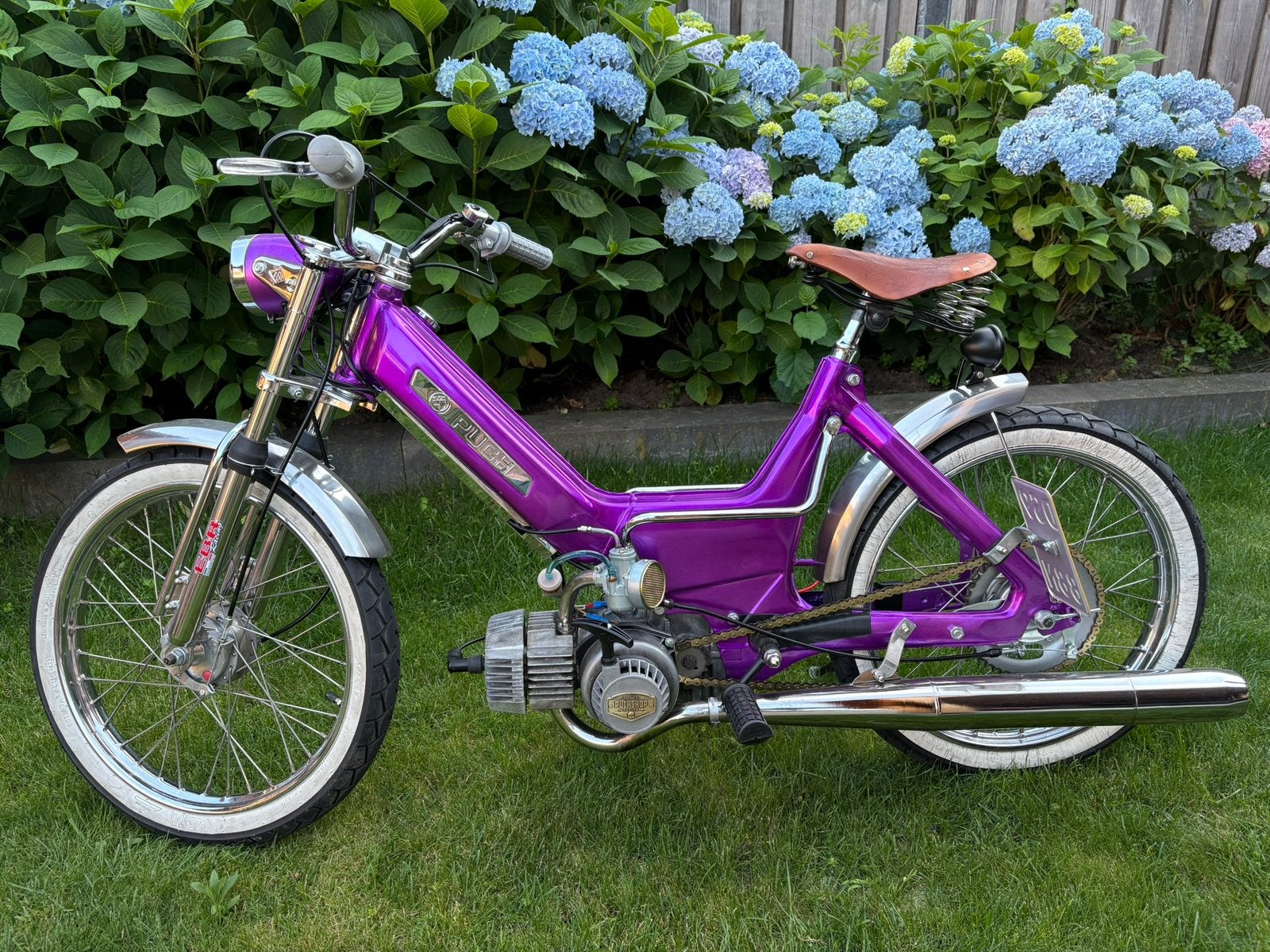 Puch N Custom 1983 - Opnieuw opgebouwd, Ophalen, Zo goed als nieuw