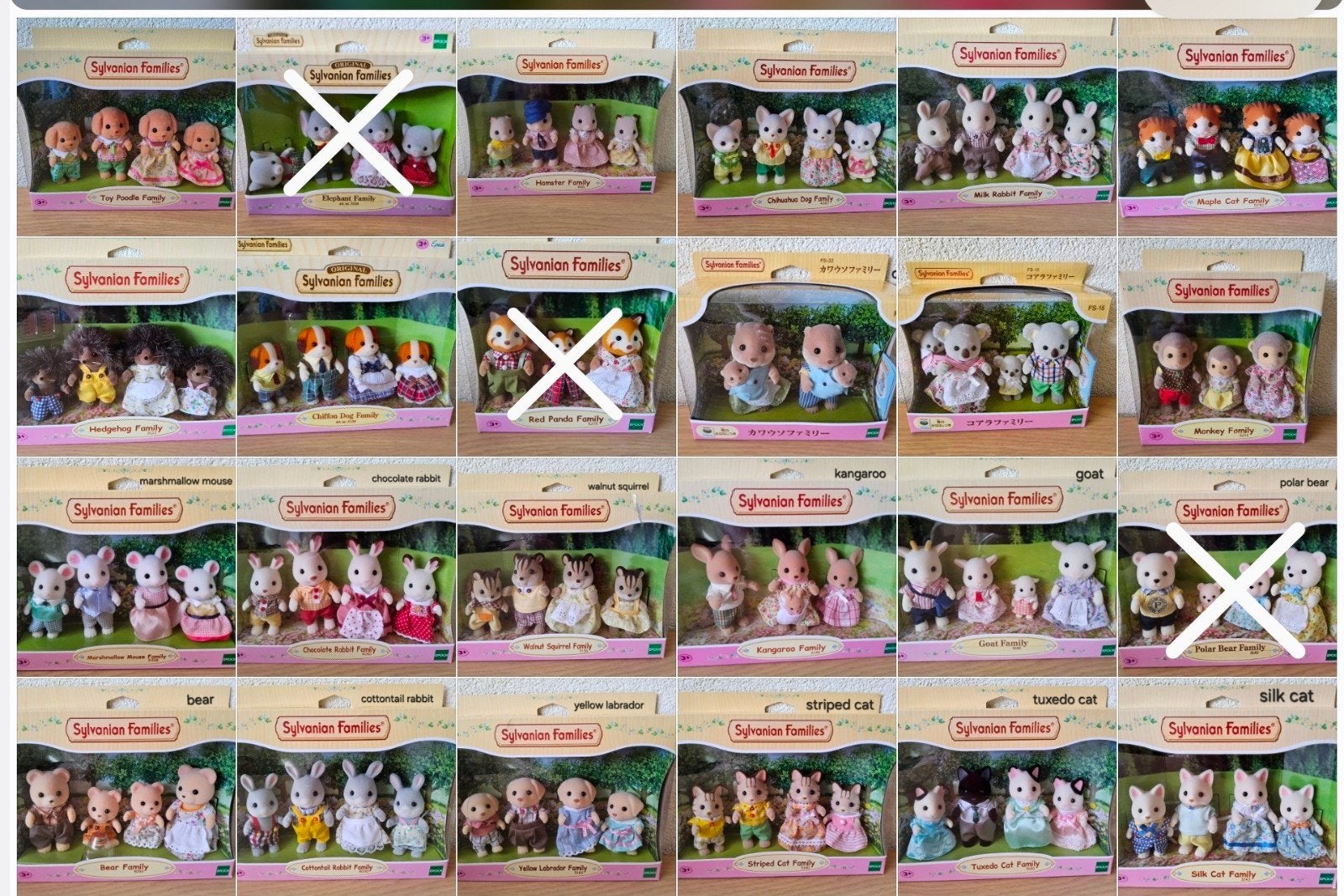 sylvanian families 20 euro per set, Verzamelen, Poppetjes en Figuurtjes, Ophalen, Nieuw