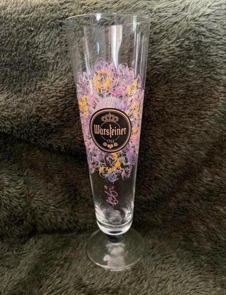 Warsteiner bierglas, Verzamelen, Biermerken, Ophalen of Verzenden, Zo goed als nieuw, Glas of Glazen, Overige merken