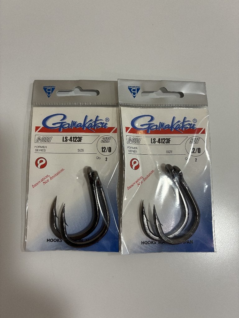 Big Game Gamakatsu Bait Hooks LS-4123F 12/0, 8/0, 7/0. Nieuw, Watersport en Boten, Ophalen of Verzenden, Nieuw, Haak