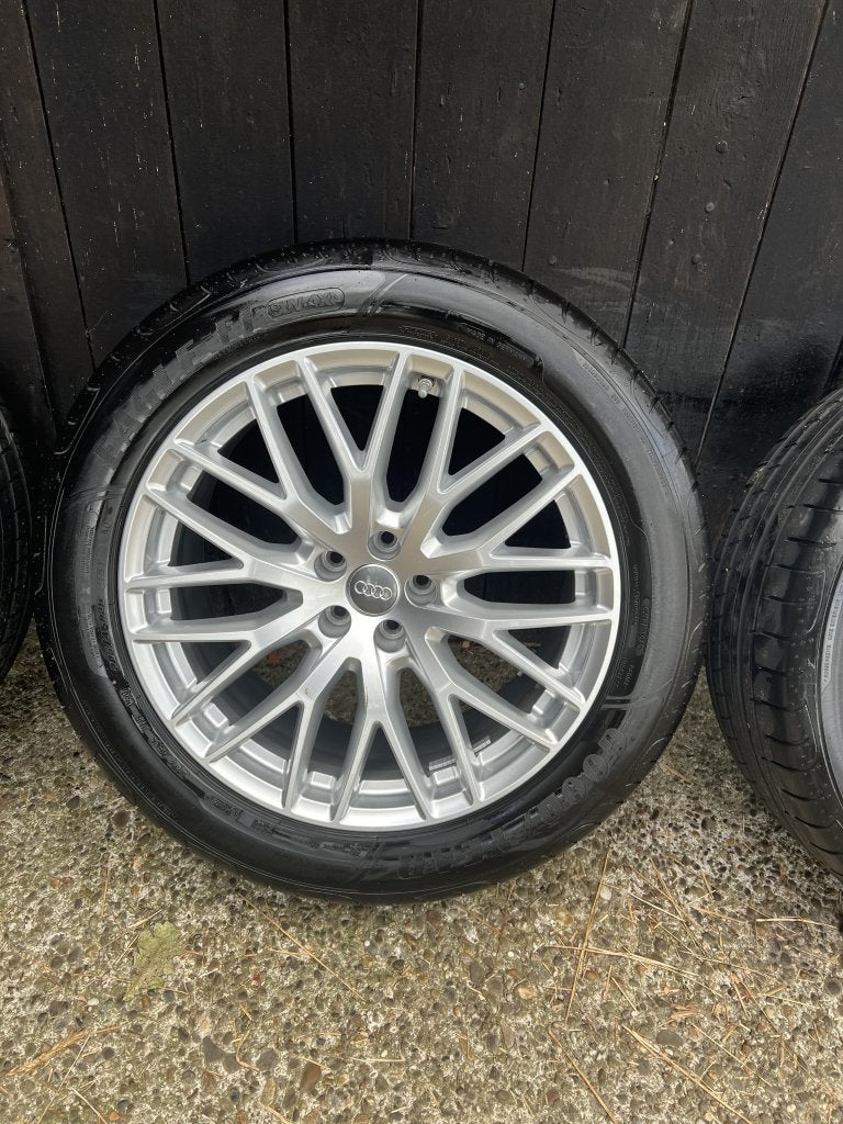 Nieuwe! Originele Audi Q7 SQ7 E-Tron velgen S-line 20” 5x112, Niet ingevuld, Gebruikt, 285 mm, Banden en Velgen
