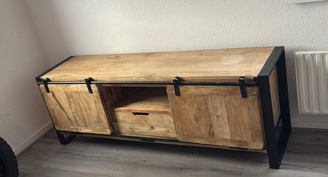 Tv meubel, Ophalen, Zo goed als nieuw, Tweepersoons, 160 cm