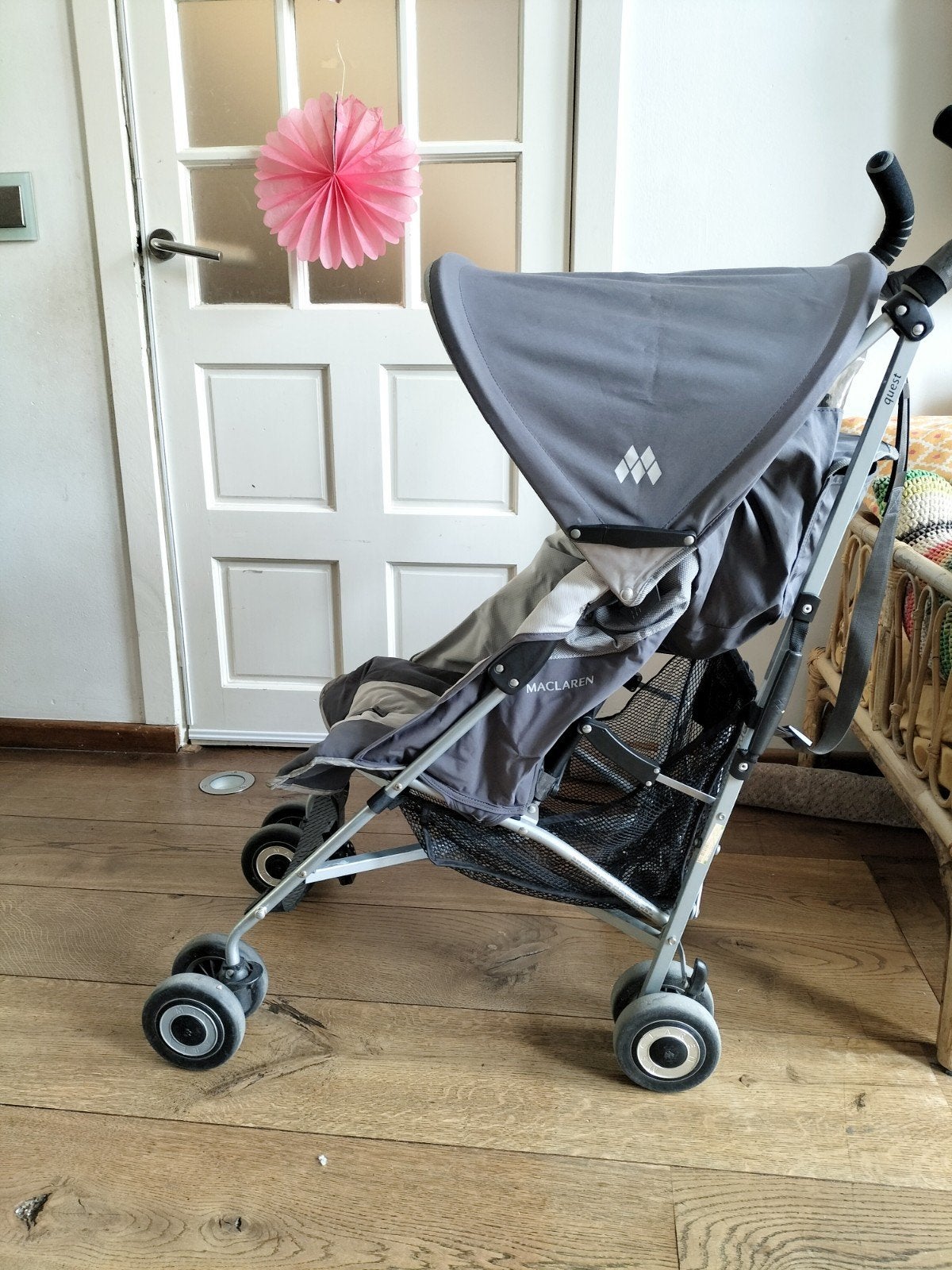 Goede buggy McLaren, Ophalen, Zo goed als nieuw, Maclaren, Zonnekap