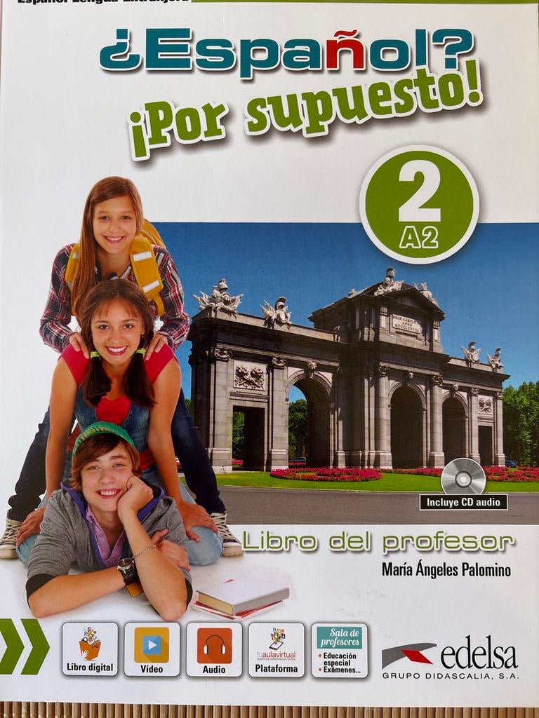 Spaans leerboek ¿Español? ¡Por supuesto! 2 A2 + CD