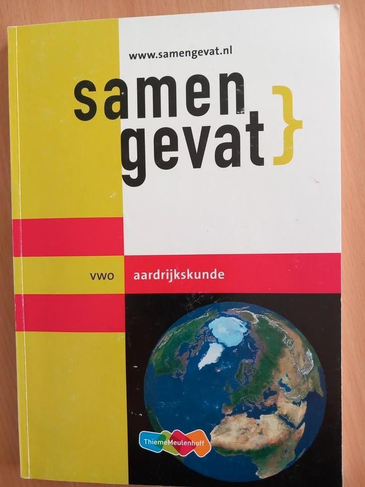 Samengevat Aardrijkskunde VWO, Boeken, Schoolboeken, Ophalen of Verzenden, Zo goed als nieuw, VWO, Aardrijkskunde