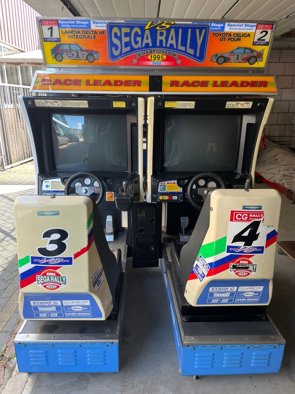 AUTOMATEN.     Sega rally speelkasten old school 1995!, 2 spelers, Ophalen, Gebruikt, Vanaf 12 jaar