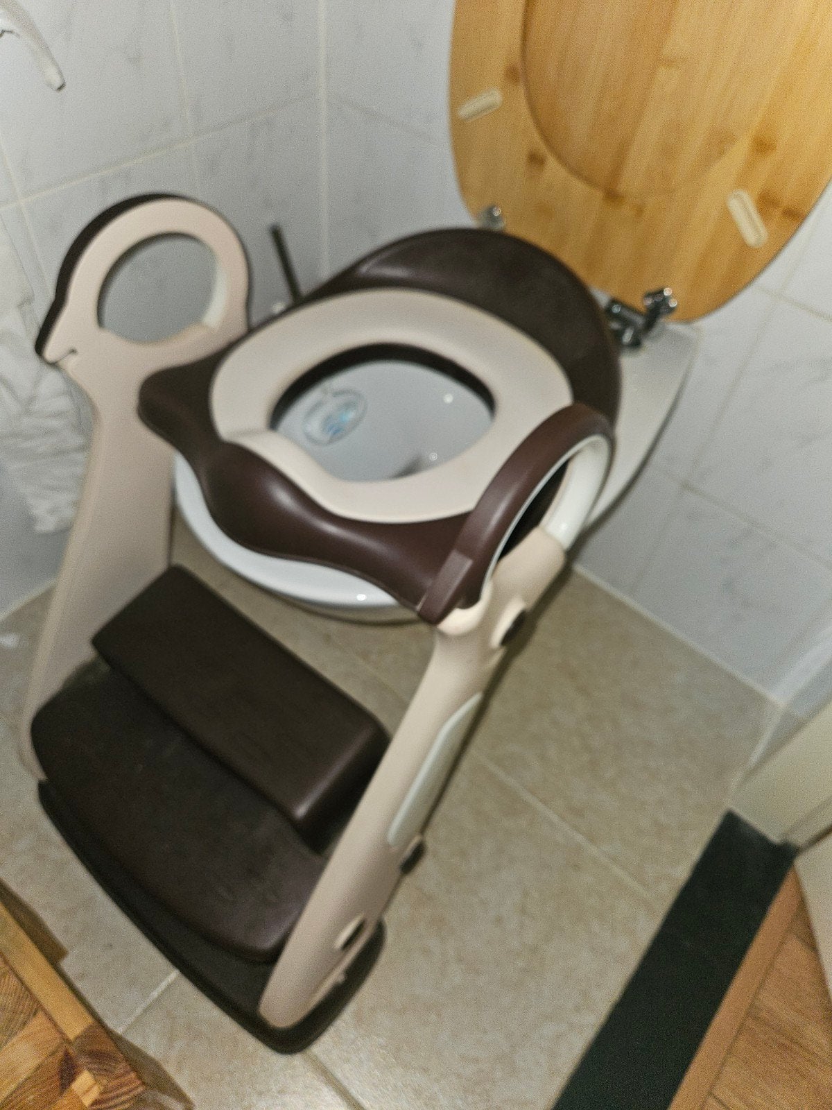 WC verkleiner met trapje, Kinderen en Baby's, Ophalen, Gebruikt