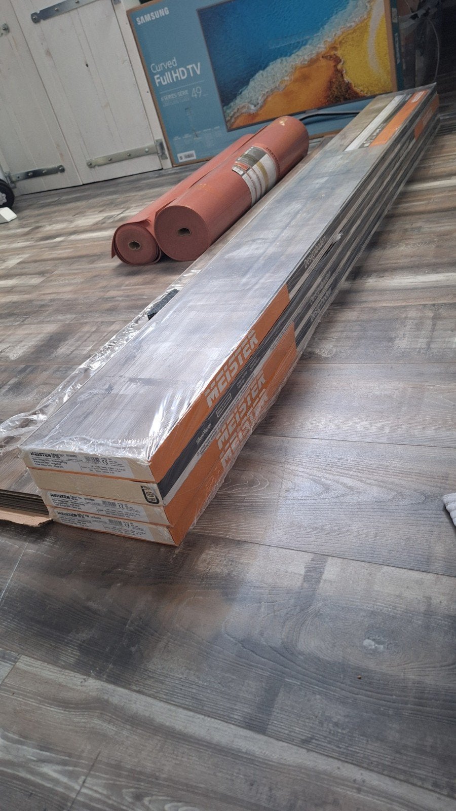 Meister PVC Laminaat DD3300 Silent Touch 15m² + ondervloer, Ophalen, Nieuw, 10 m² of meer, 10 tot 30 cm