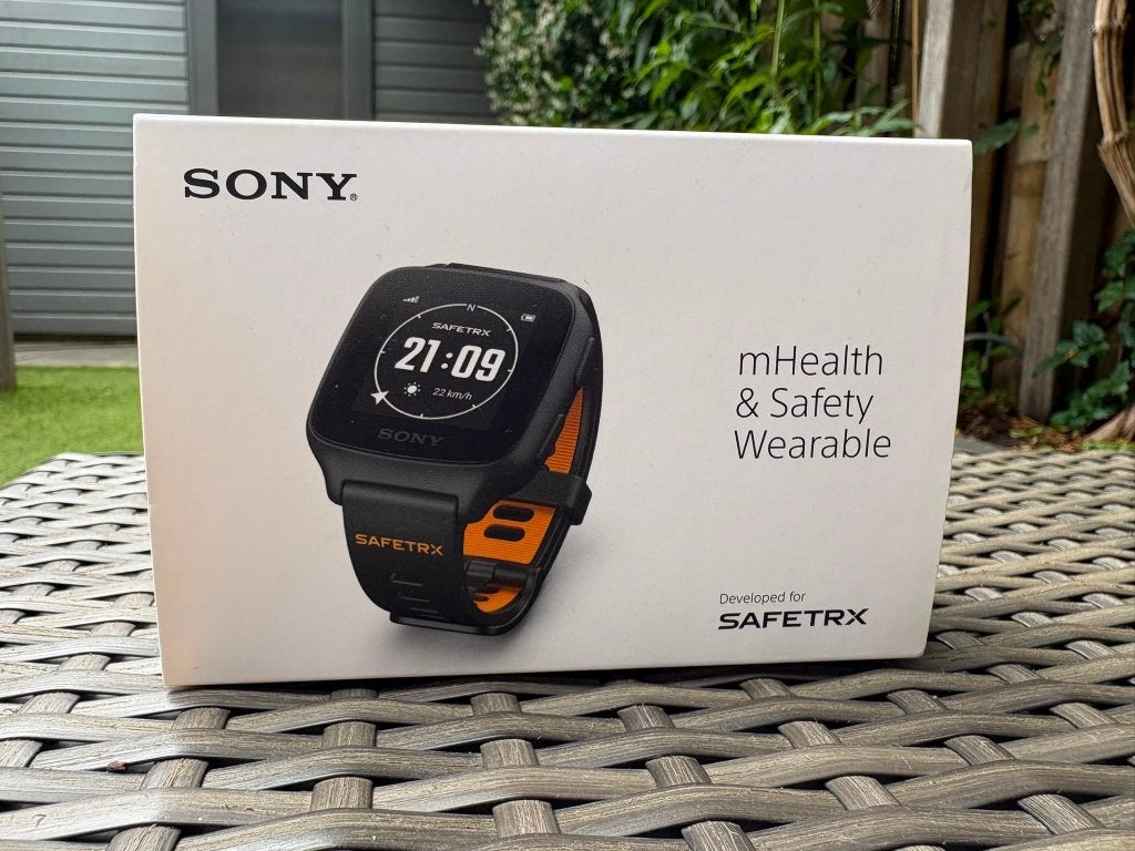 Sony SafeTrx smartwatch voor watersport | Nieuw, Verzenden, Zwart, Nieuw, Waterdicht
