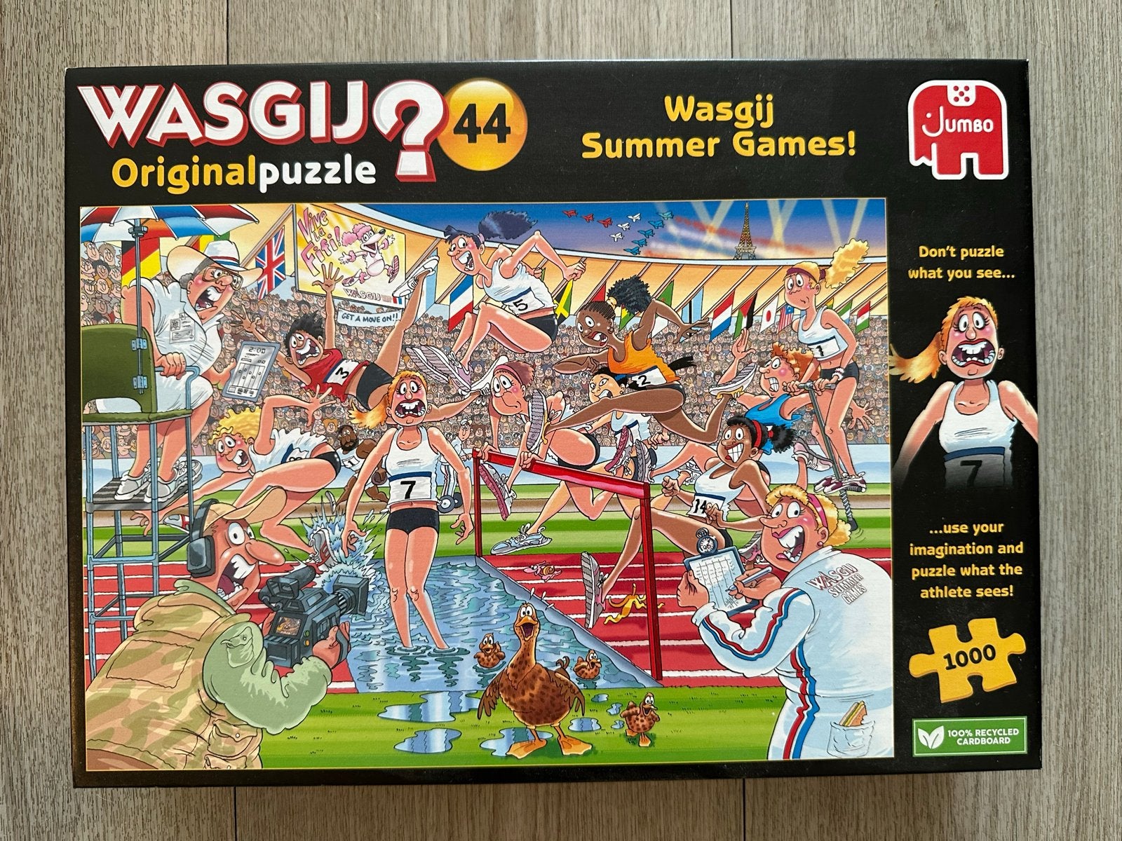 Wasgij Original 44 Summer Games! Legpuzzel 1000 stukjes, Ophalen of Verzenden, 500 t/m 1500 stukjes, Zo goed als nieuw, Legpuzzel