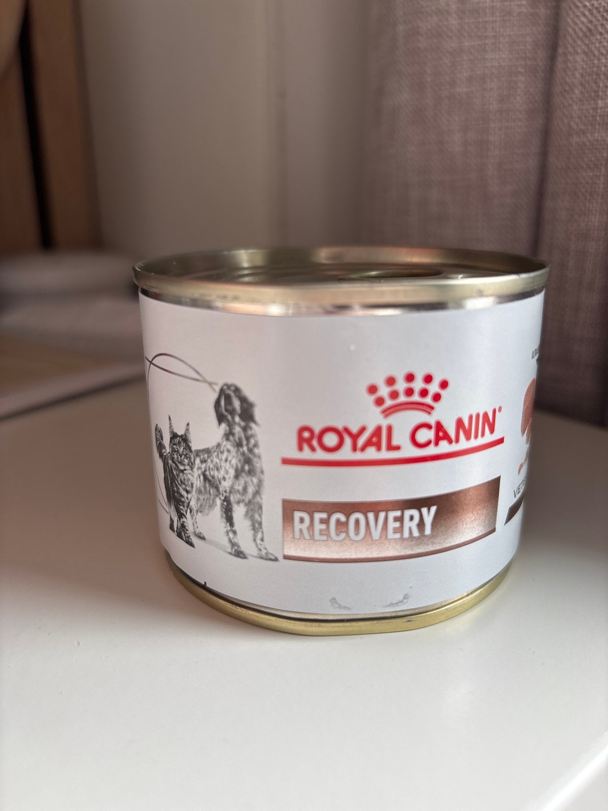 Royal Canin Recovery, Ophalen, Kat