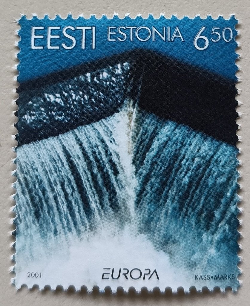 Estland-Estonia 2001 cept mich 399, Ophalen of Verzenden, Overige landen, Postfris