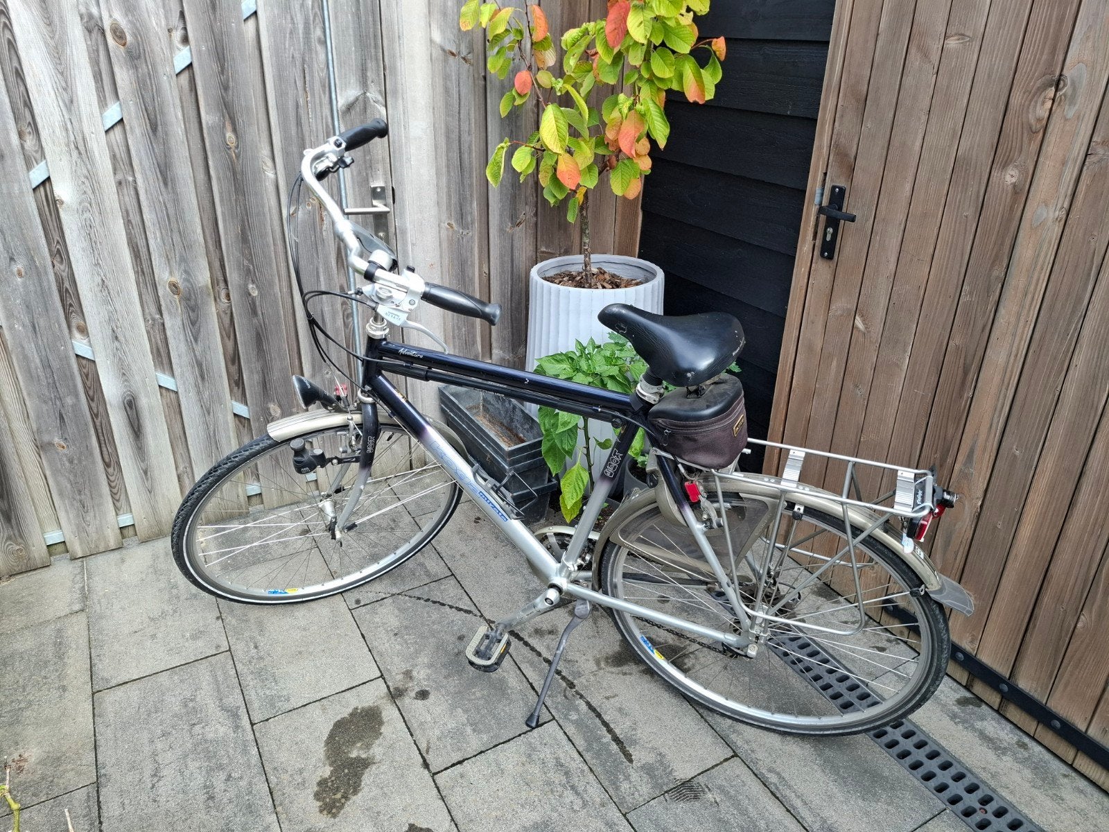 Koga Miyata Adventure Herenfiets - Frame 60cm, Ophalen, 28 inch, Gebruikt, Velgrem