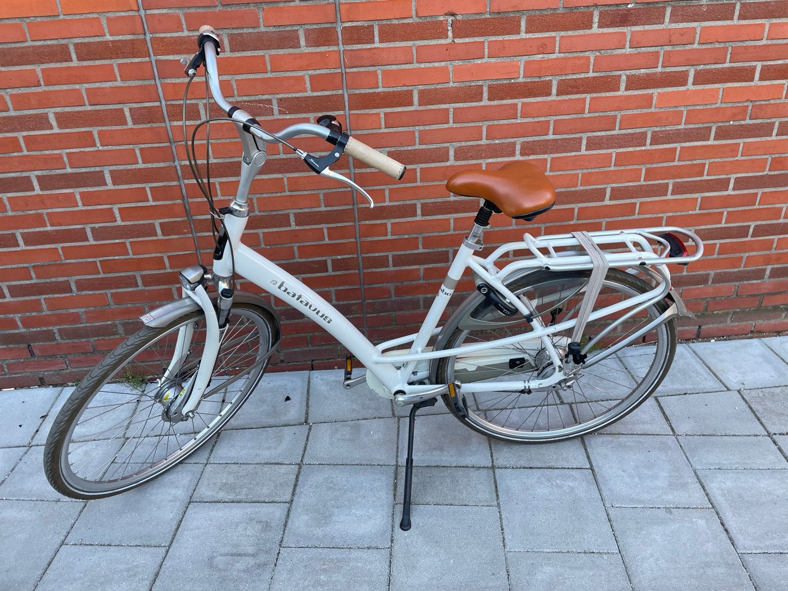 Batavus  mambo Spirit Damesfiets -, Ophalen, Gebruikt, Velgrem, Versnellingen