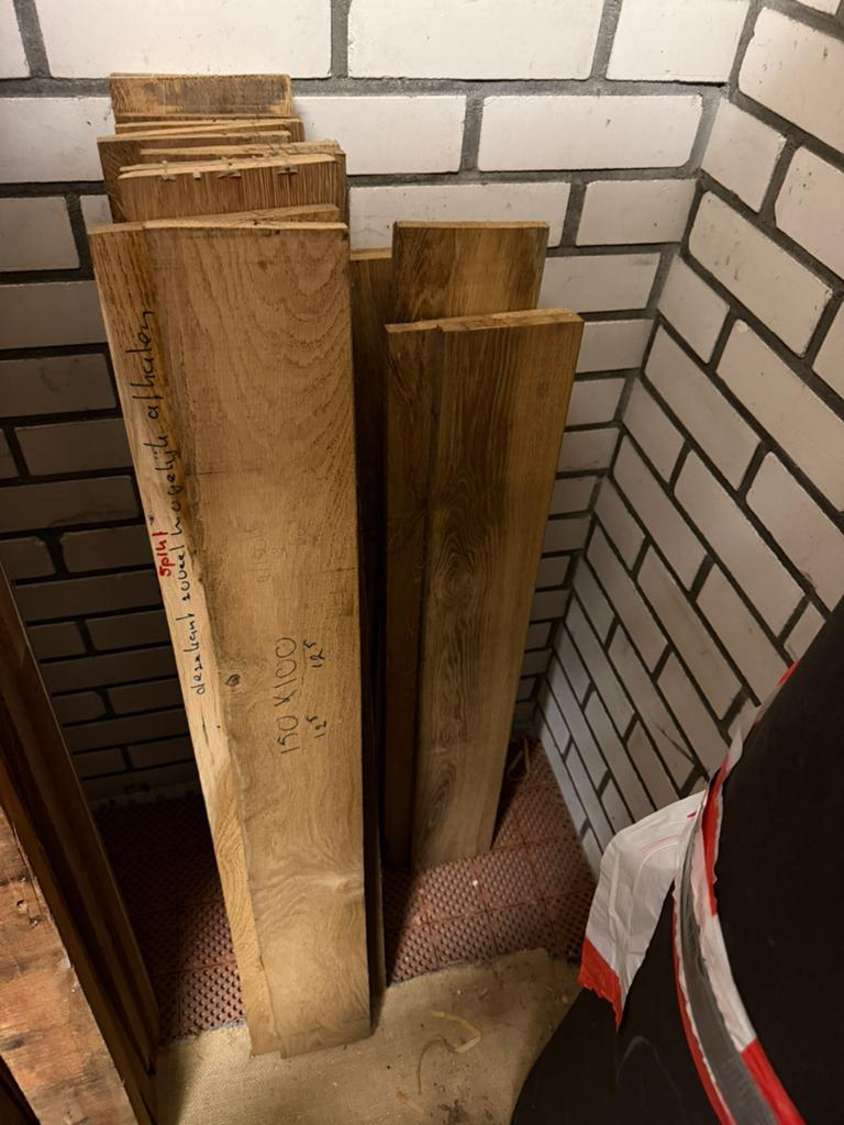 Eiken planken, Huis en Inrichting, Woonaccessoires | Zuilen en Pilaren, Ophalen of Verzenden, Zo goed als nieuw