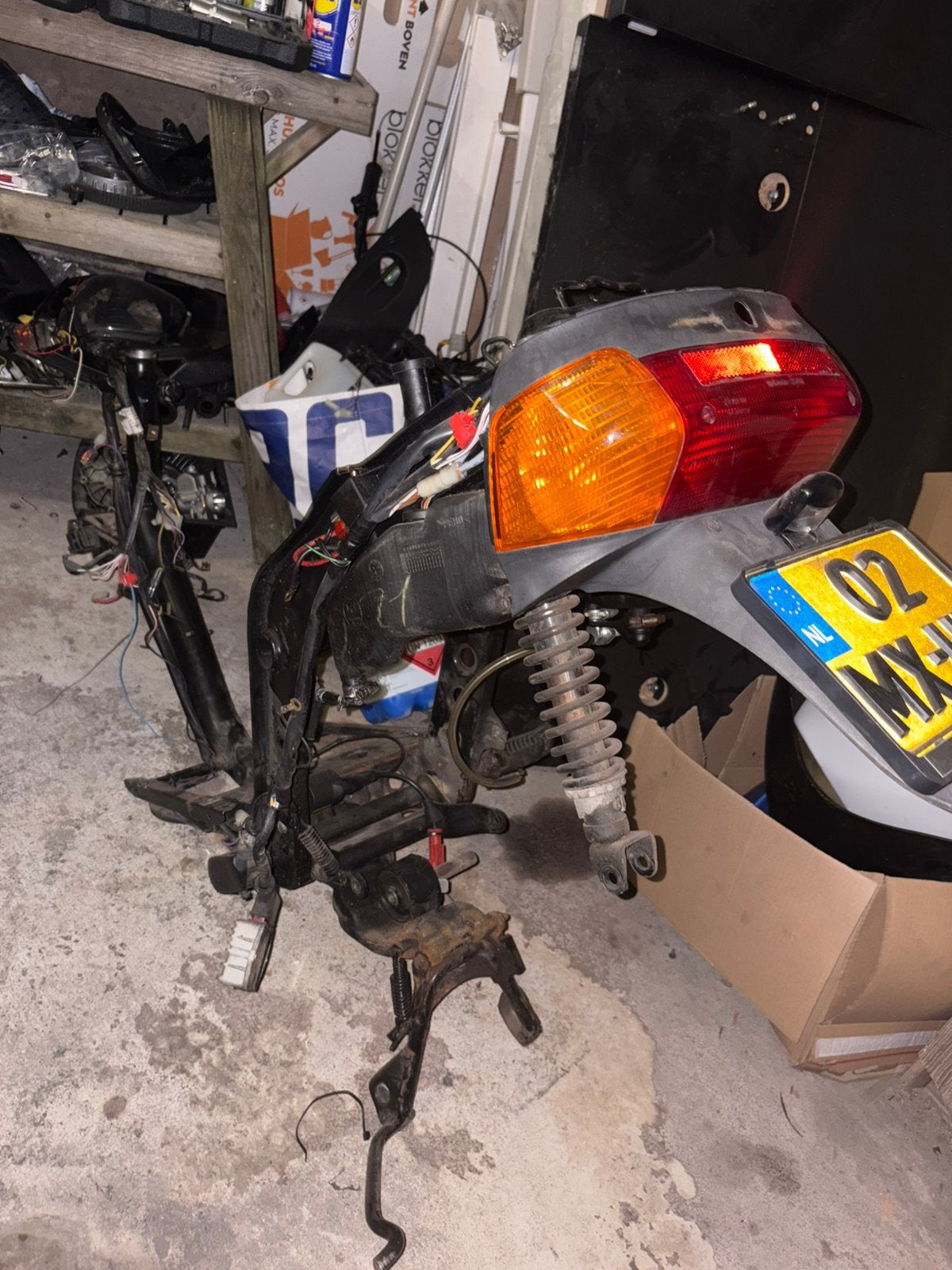 Zip sp 98/fastrider/type 3/ a1 frame swingarm, Ophalen of Verzenden