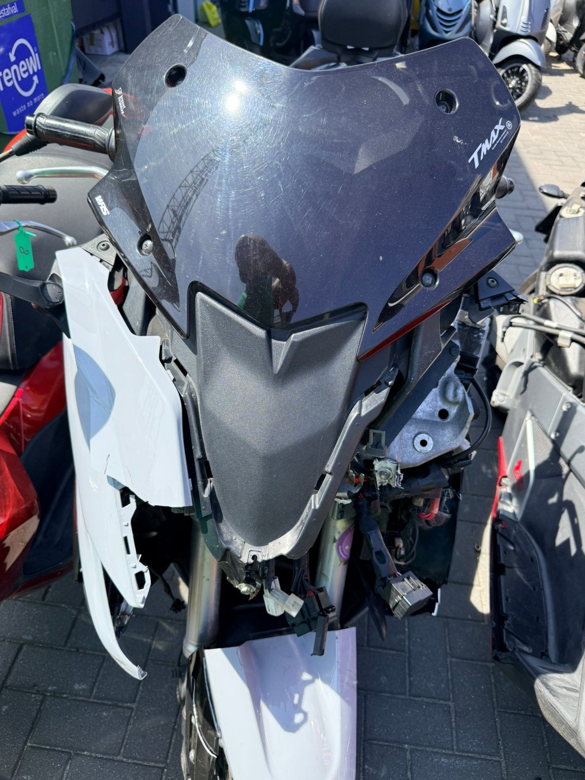 Kappenset / onderdelen gezocht Tmax 530 2017-2019 model, Ophalen of Verzenden, Gebruikt