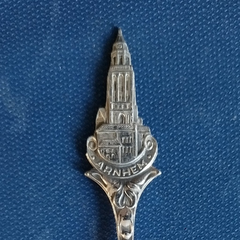 verzilverd lepeltje Eusebiuskerk Arnhem (NIO 90), Ophalen of Verzenden