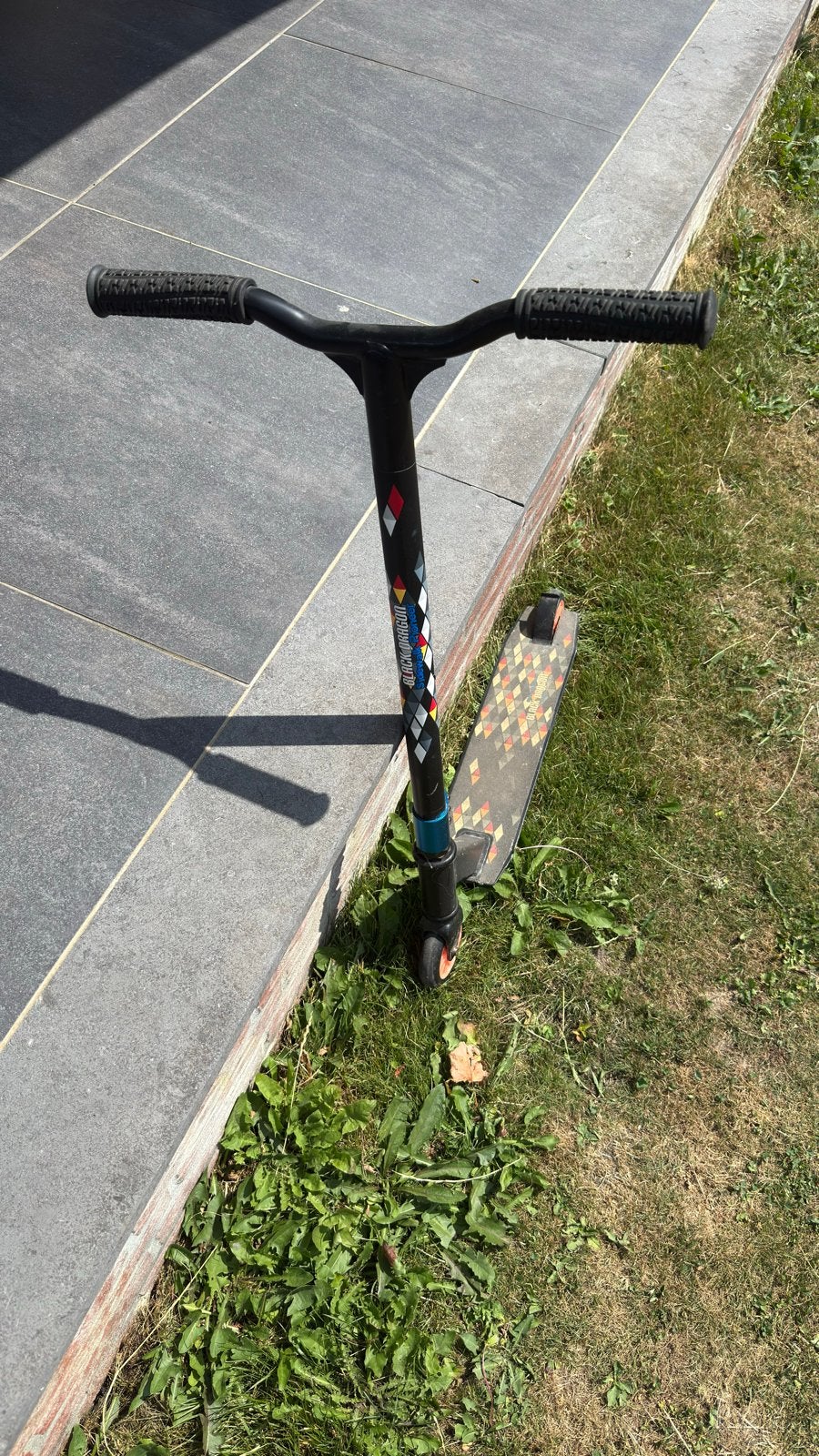 Stuntstep met uniek design, Fietsen en Brommers, Steps, Ophalen, Gebruikt, Gewone step