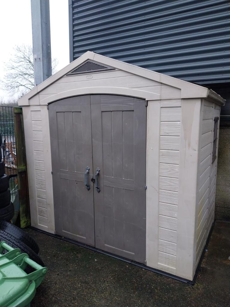 Keter kunstof tuinhuis, Tuin en Terras, Tuinhuizen, Kunststof, Minder dan 200 cm, 1 raam, Ophalen