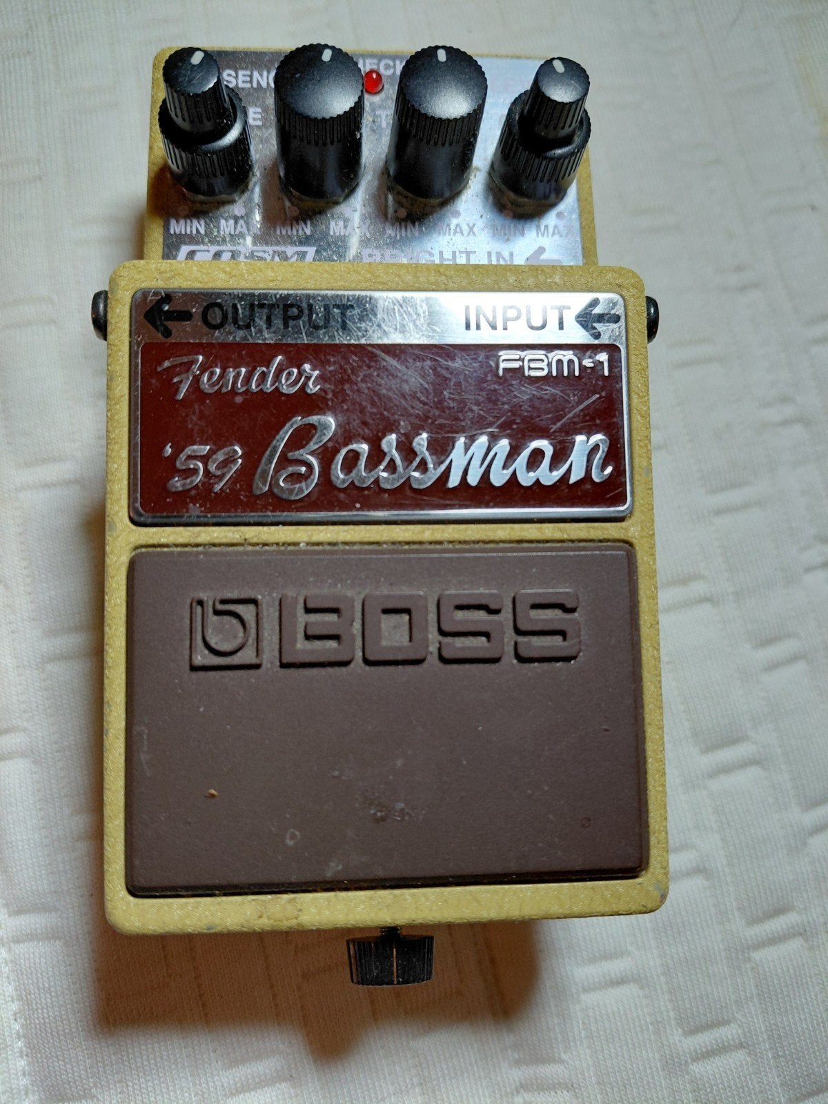 Boss FBM-1 Fender '59 Bassman pedaal, Muziek en Instrumenten, Effecten, Ophalen, Gebruikt, Distortion, Overdrive of Fuzz