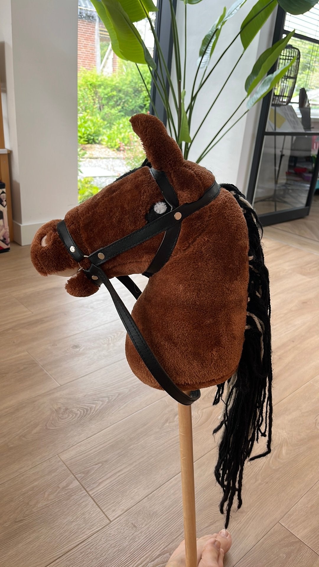 Hobby horse bruin pipoos, Ophalen, Gebruikt, Jongen of Meisje